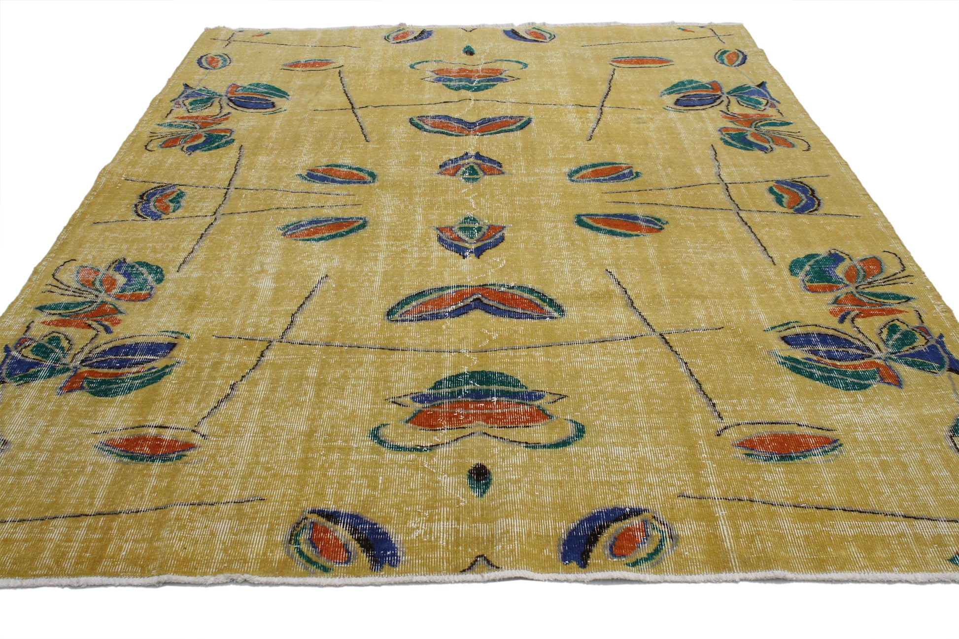 7 x 9 Vintage Sivas Rug 52025