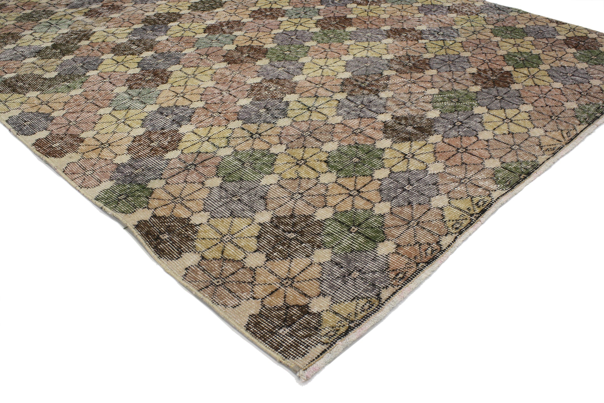 5 x 9 Vintage Sivas Rug 52027