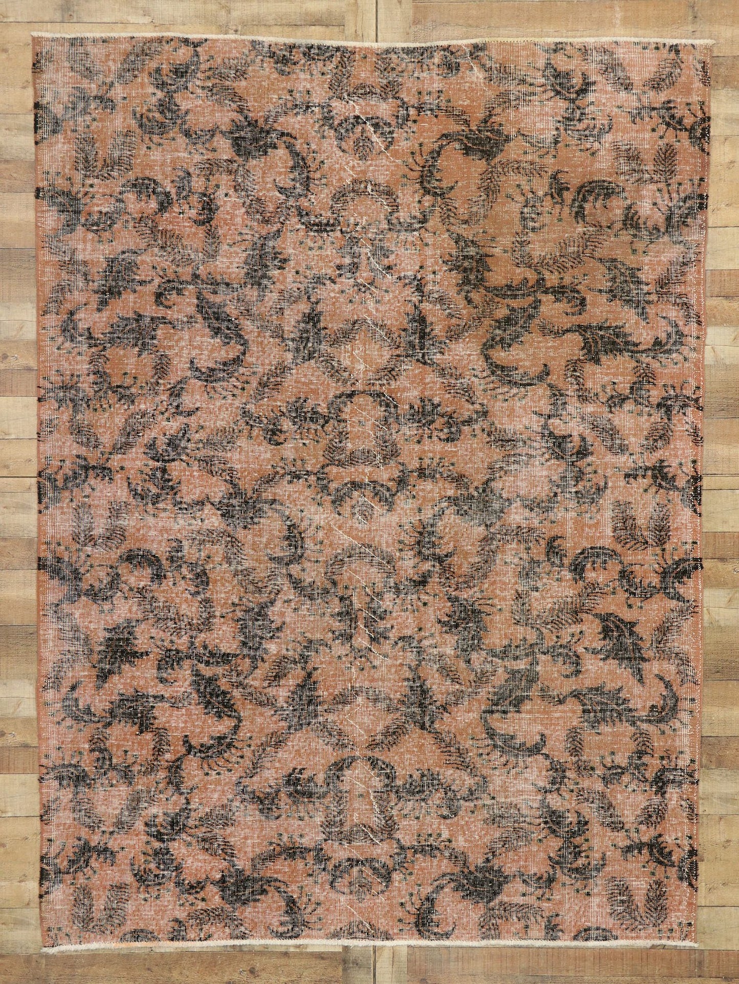 7 x 9 Vintage Turkish Sivas Rug 52028
