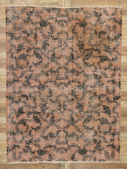 7 x 9 Vintage Turkish Sivas Rug 52028