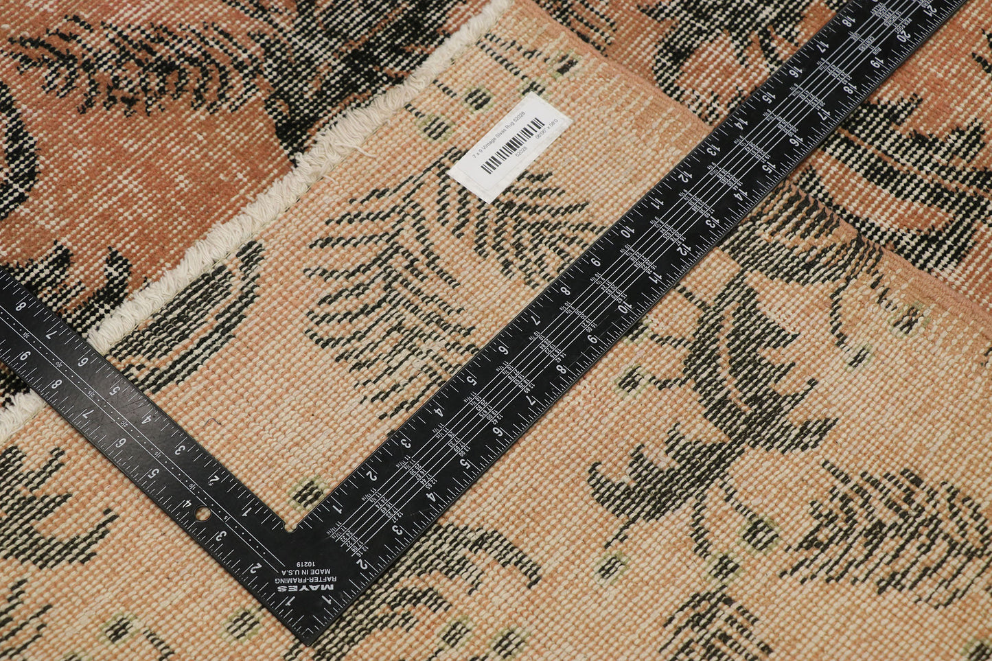 7 x 9 Vintage Turkish Sivas Rug 52028