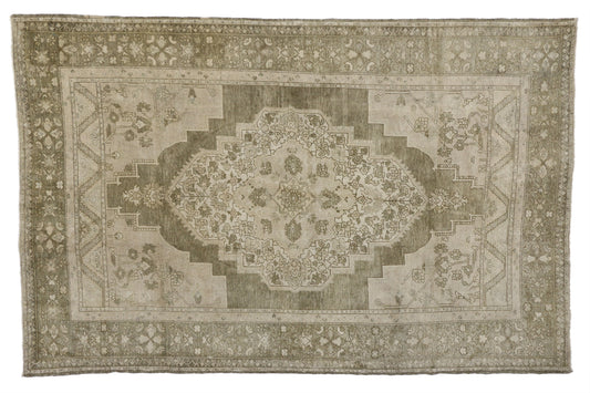 7 x 11 Vintage Oushak Rug 52031