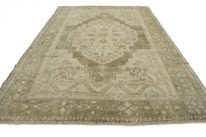 7 x 11 Vintage Oushak Rug 52031
