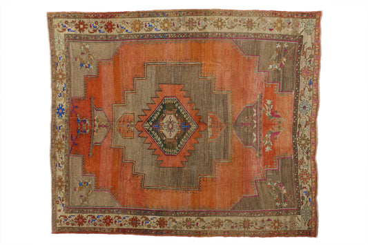 10 x 12 Vintage Oushak Rug 52033