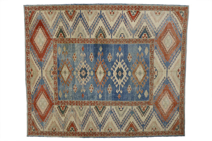 10 x 13 Vintage Oushak Rug 52035