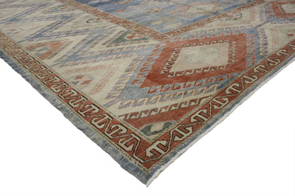 10 x 13 Vintage Oushak Rug 52035