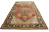 6 x 10 Vintage Turkish Oushak Rug 52040