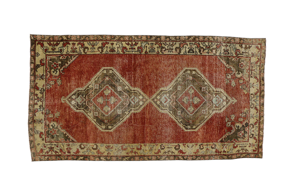 5 x 9 Vintage Turkish Oushak Rug 52041
