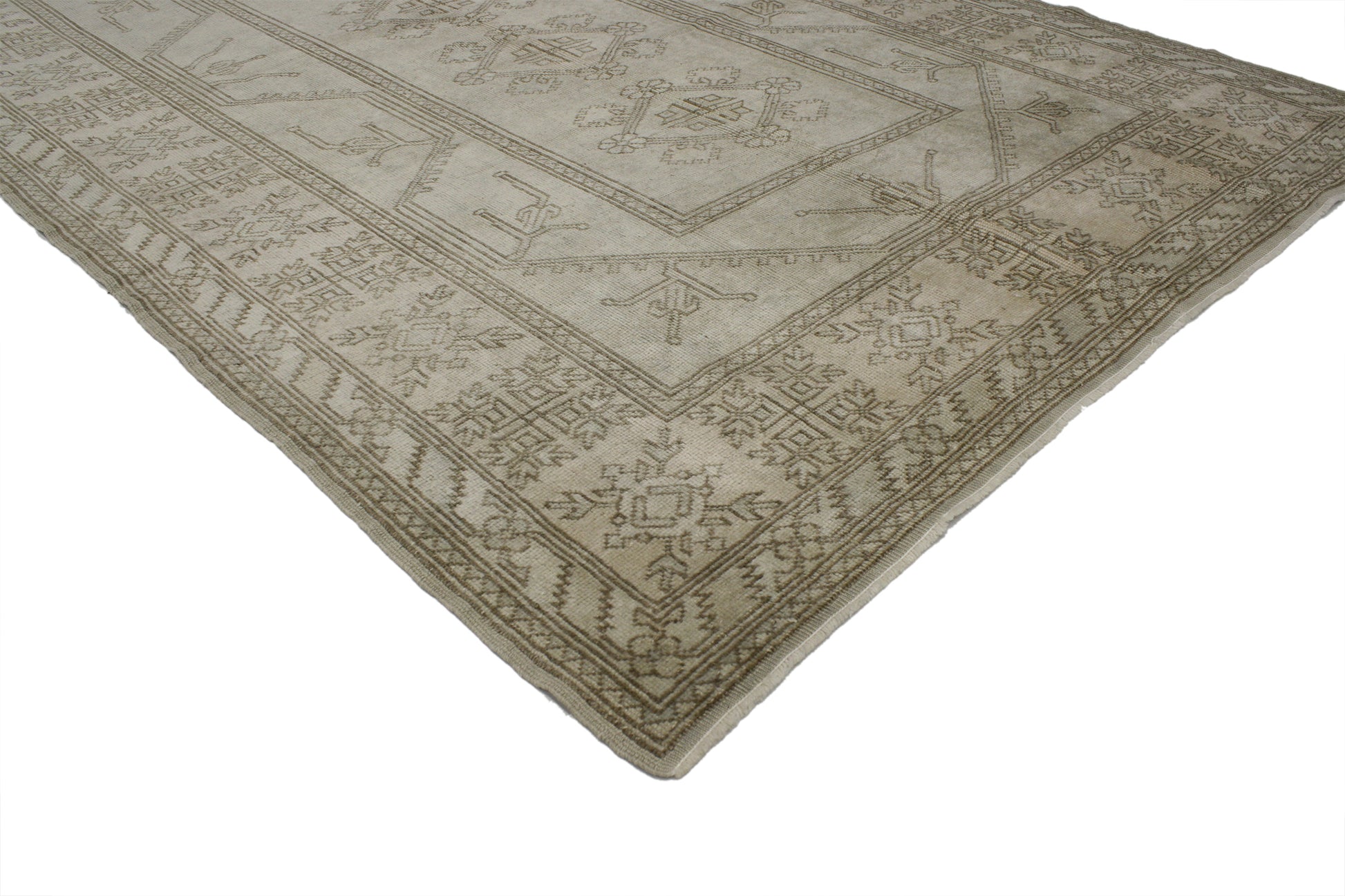 5 x 9 Vintage Oushak Rug 52042