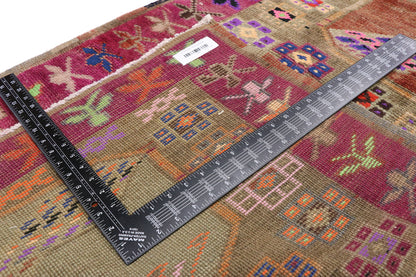 3 x 10 Vintage Oushak Rug 52046