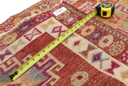 3 x 14 Vintage Oushak Rug 52047