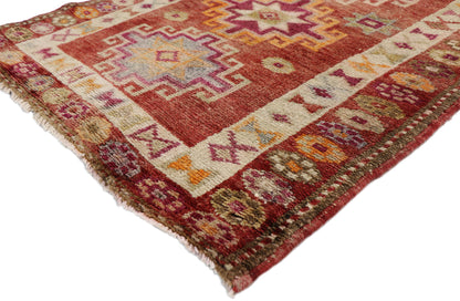 3 x 14 Vintage Oushak Rug 52047