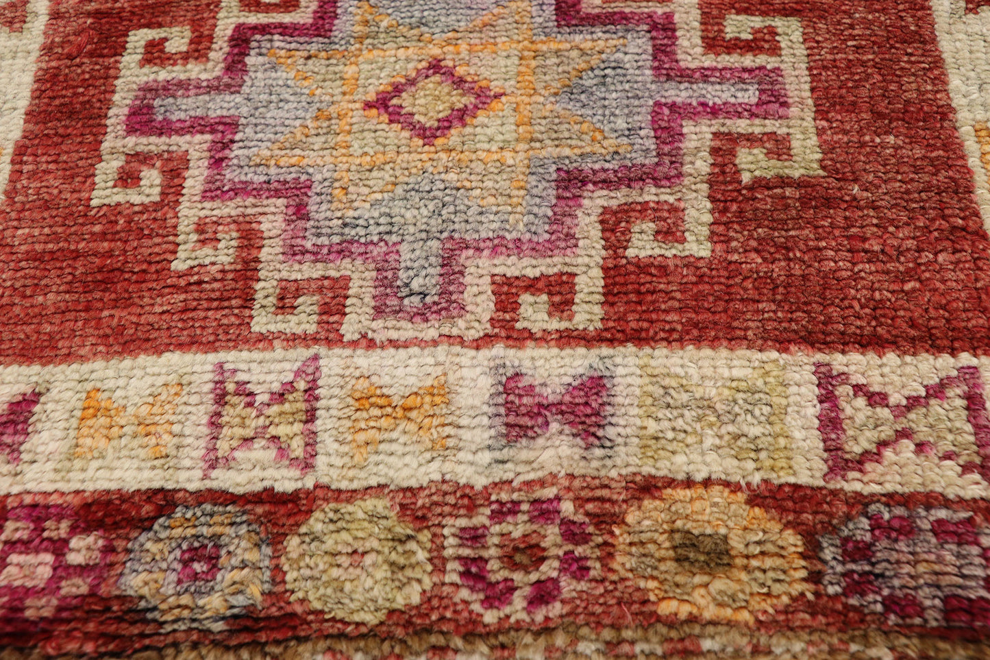 3 x 14 Vintage Oushak Rug 52047