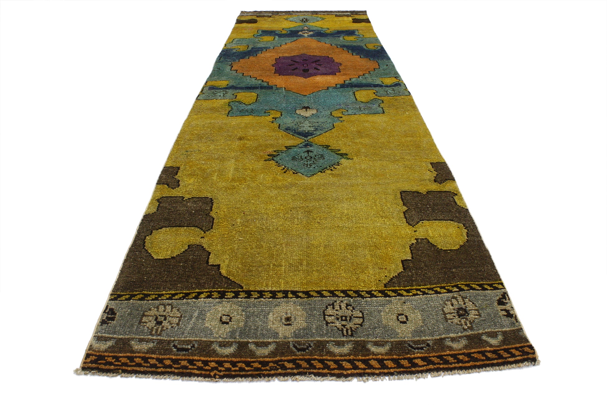 3 x 12 Vintage Oushak Rug 52052
