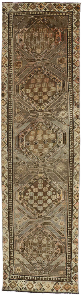 3 x 11 Vintage Turkish Oushak Rug 52056