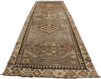 3 x 11 Vintage Turkish Oushak Rug 52056