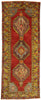 5 x 12 Vintage Turkish Oushak Rug 52057