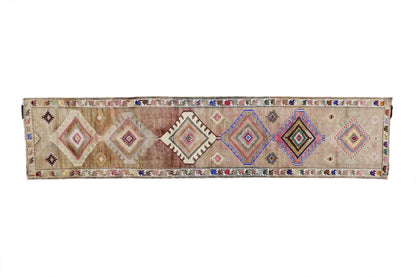 3 x 14 Vintage Oushak Rug 52060