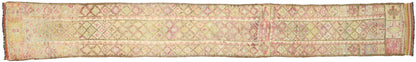 2 x 17 Vintage Turkish Oushak Rug 52064