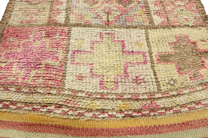 2 x 17 Vintage Turkish Oushak Rug 52064