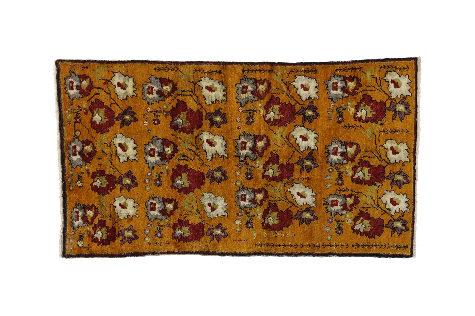 5 x 8 Vintage Turkish Oushak Rug 52068