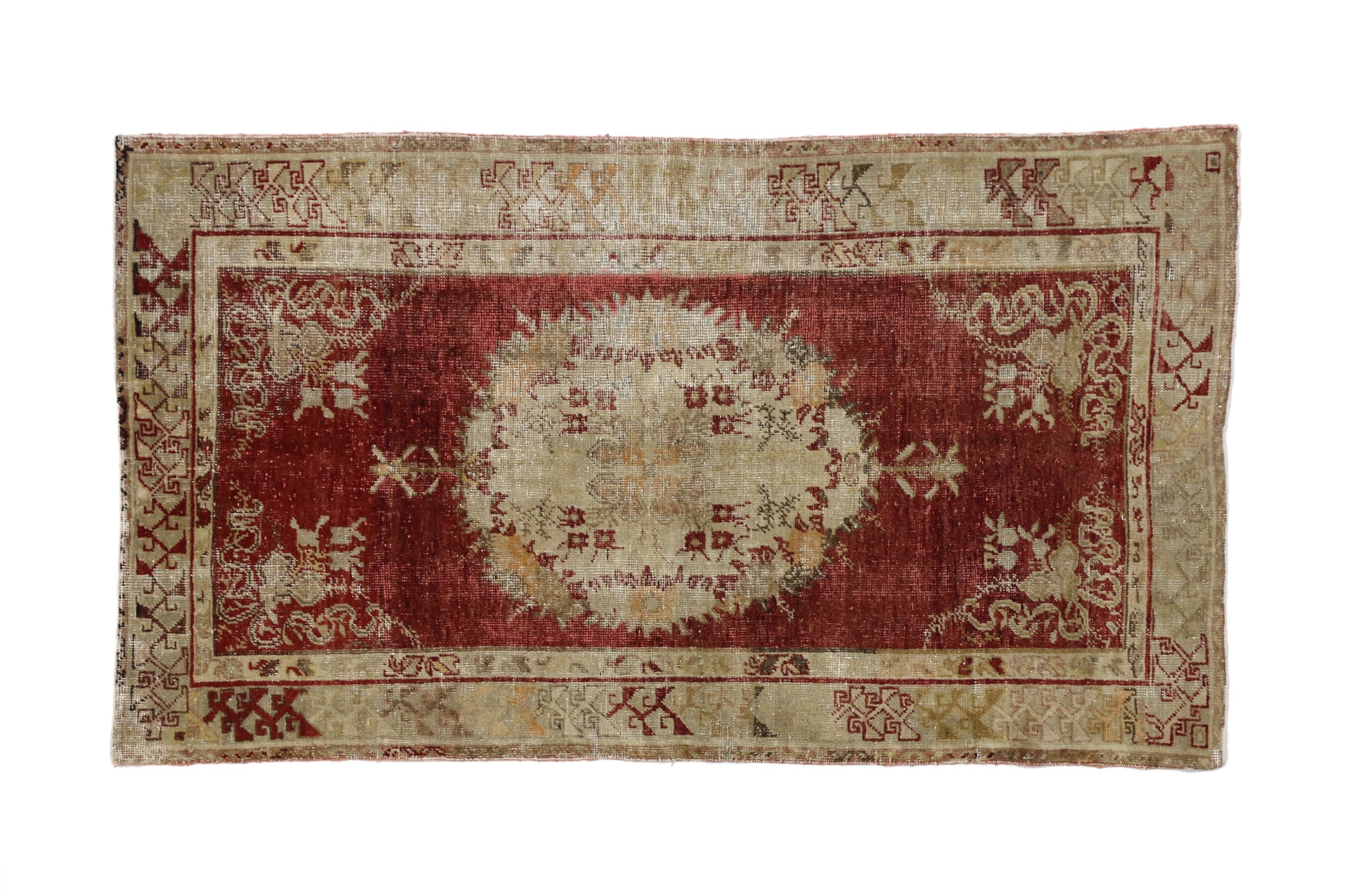 3 x 6 Vintage Oushak Rug 52078
