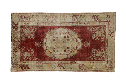 3 x 6 Vintage Oushak Rug 52078