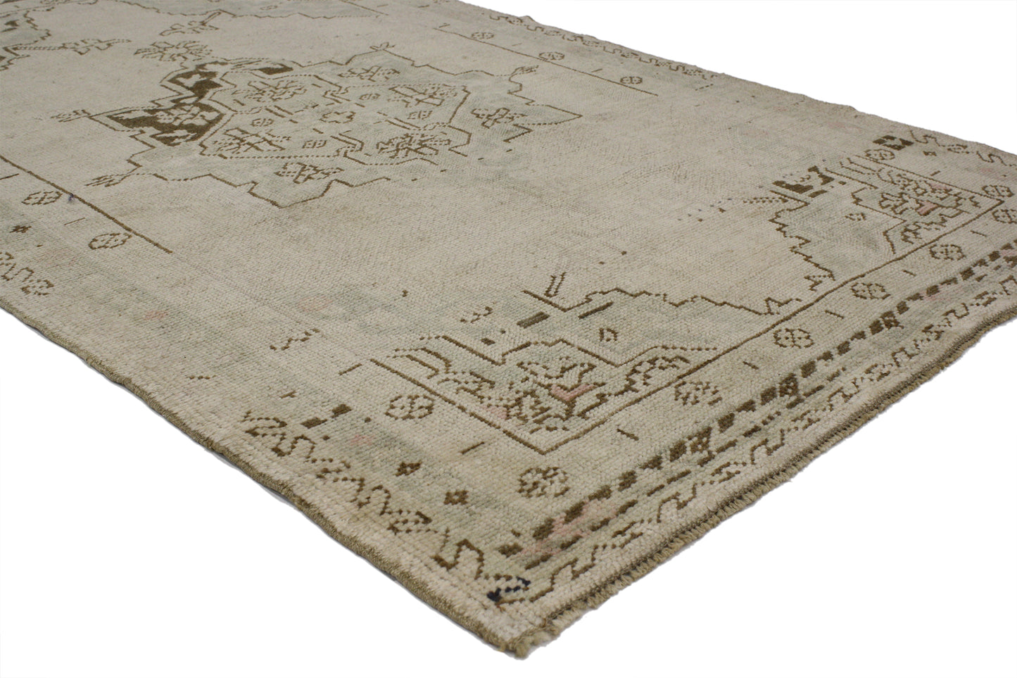 4 x 6 Vintage Oushak Rug 52079