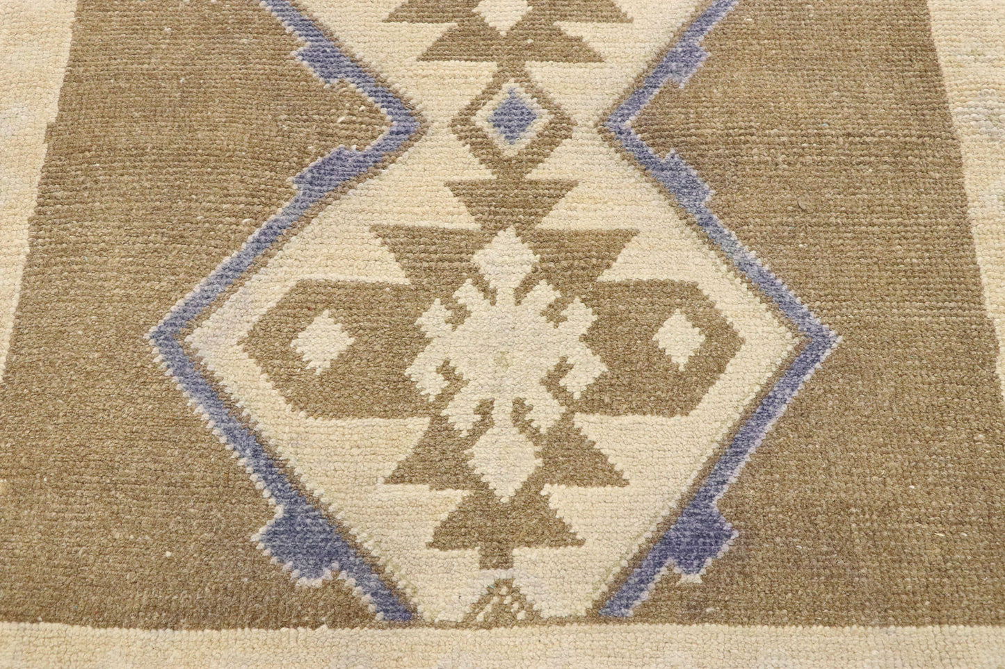 3 x 5 Vintage Turkish Oushak Rug 52088