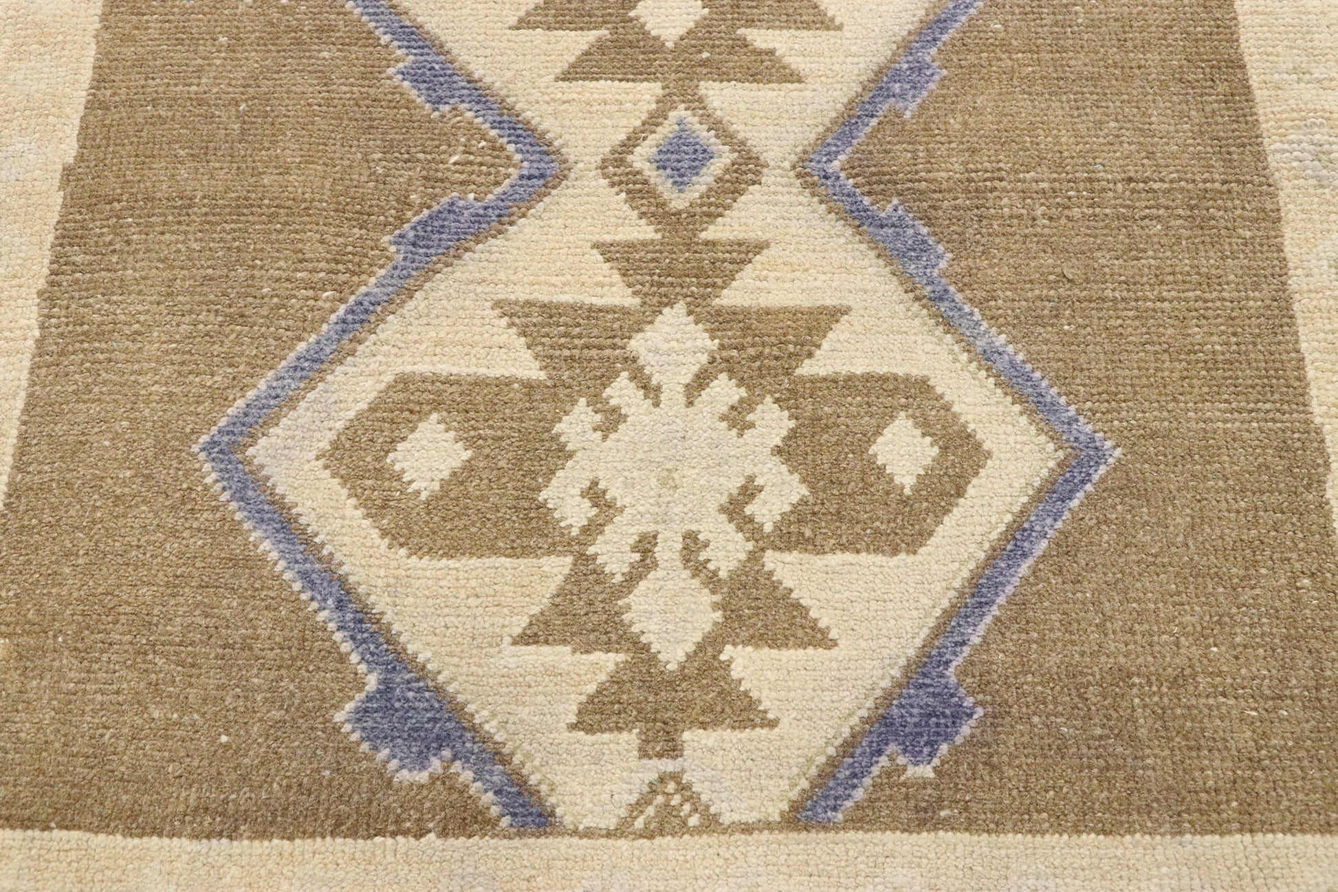 3 x 5 Vintage Turkish Oushak Rug 52088