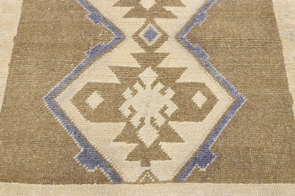 3 x 5 Vintage Turkish Oushak Rug 52088