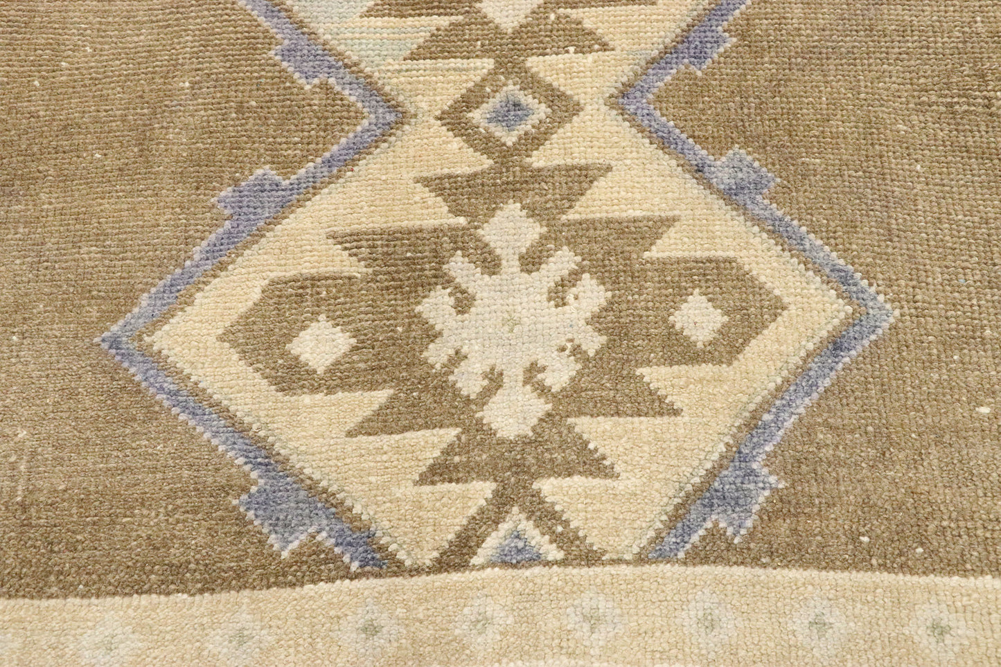 3 x 5 Vintage Turkish Oushak Rug 52092