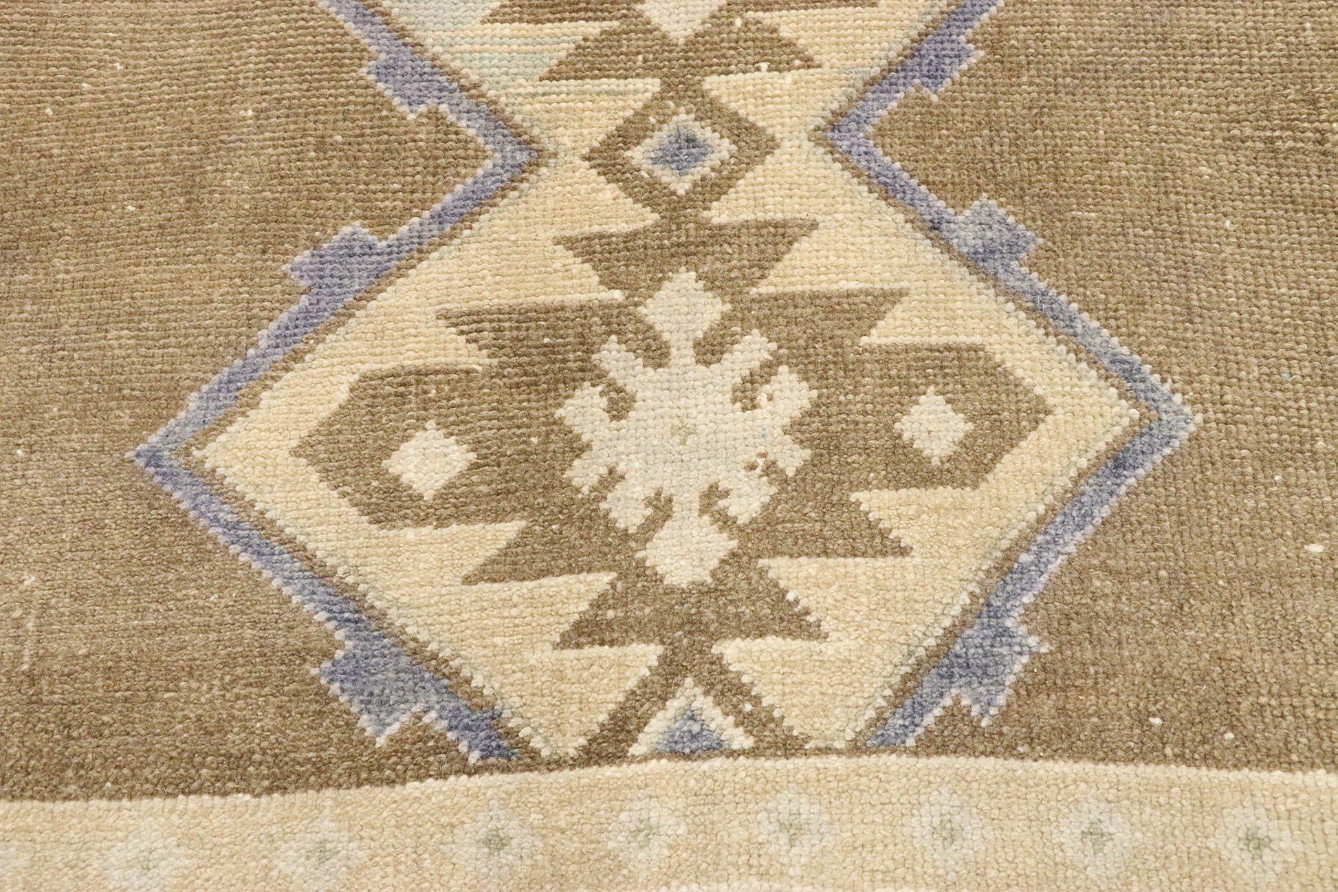 3 x 5 Vintage Turkish Oushak Rug 52092