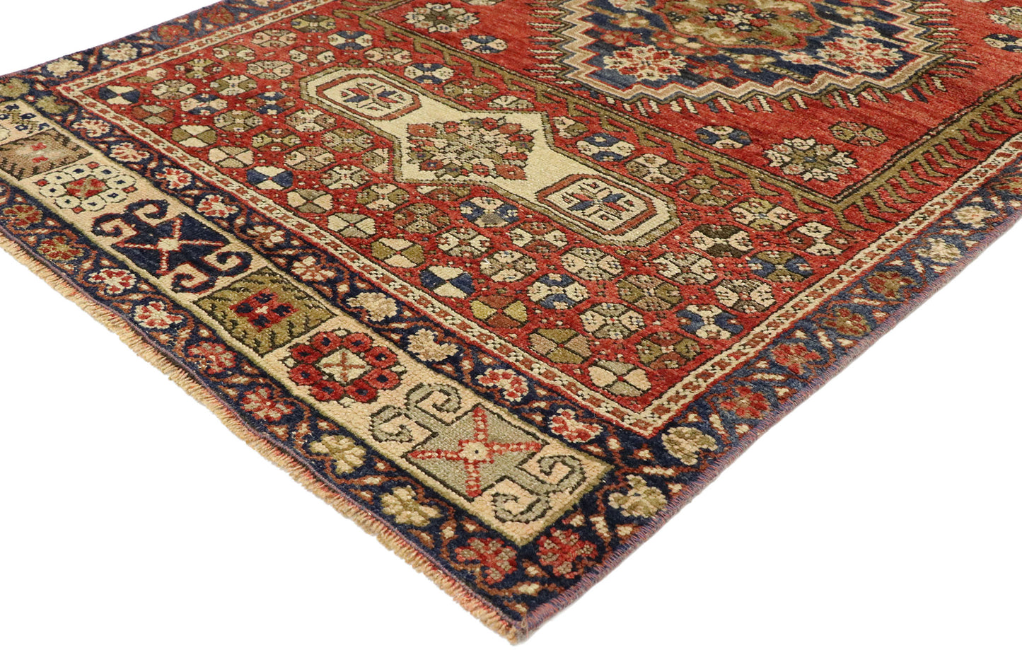 3 x 5 Vintage Oushak Rug 52093