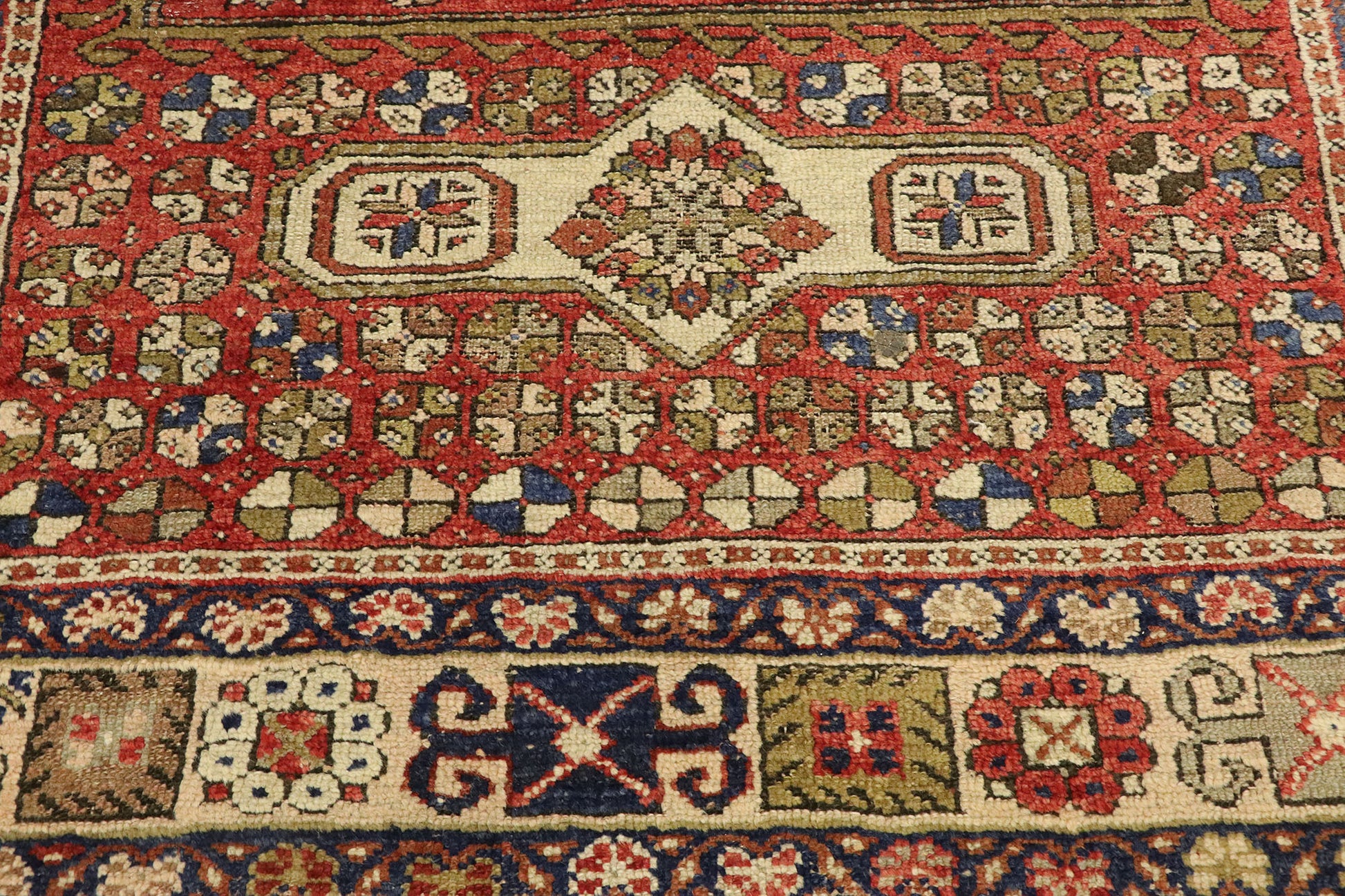 3 x 5 Vintage Oushak Rug 52093