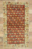 2 x 4 Vintage Turkish Oushak Rug 52096