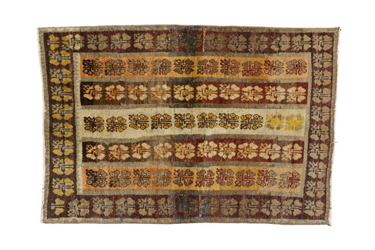 3 x 5 Vintage Turkish Oushak Rug 52103
