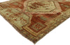 4 x 4 Vintage Turkish Oushak Rug 52104