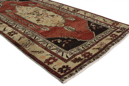 3 x 6 Vintage Turkish Oushak Rug 52111