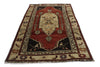 3 x 6 Vintage Turkish Oushak Rug 52111
