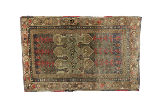3 x 5 Vintage Oushak Rug 52112