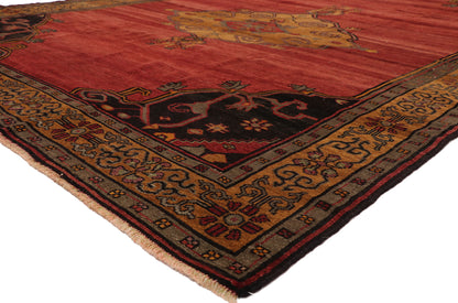 8 x 12 Vintage Turkish Oushak Rug 52117
