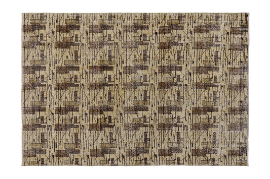 7 x 10 Zeki Muren Vintage Turkish Sivas Rug 52119