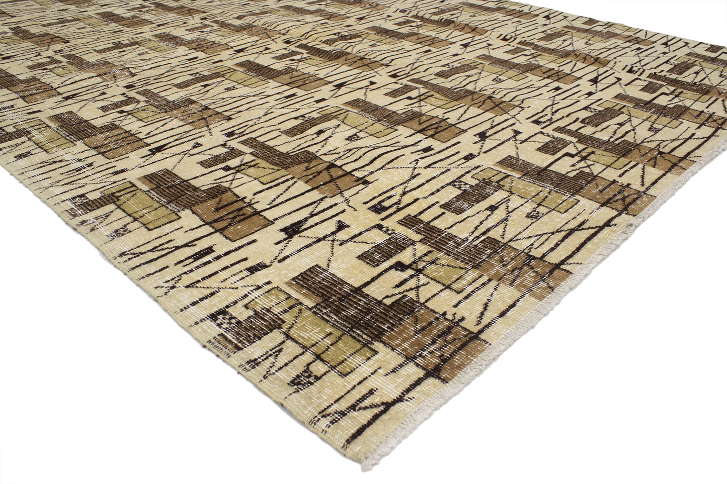 7 x 10 Zeki Muren Vintage Turkish Sivas Rug 52119