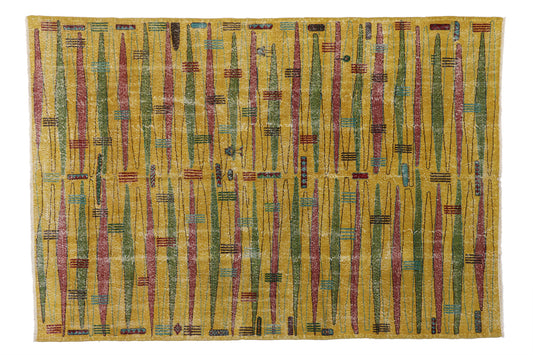 7 x 10 Vintage Turkish Sivas Rug 52125