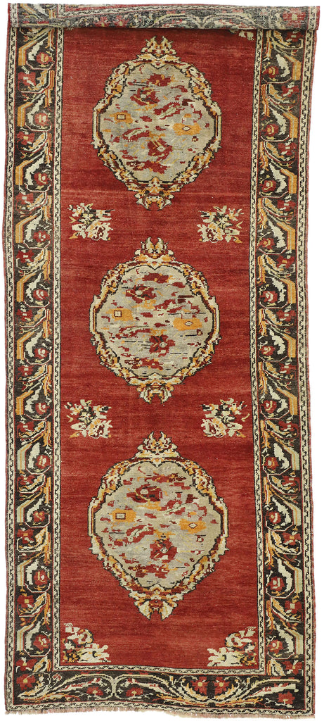 4 x 10 Vintage Oushak Rug 52128