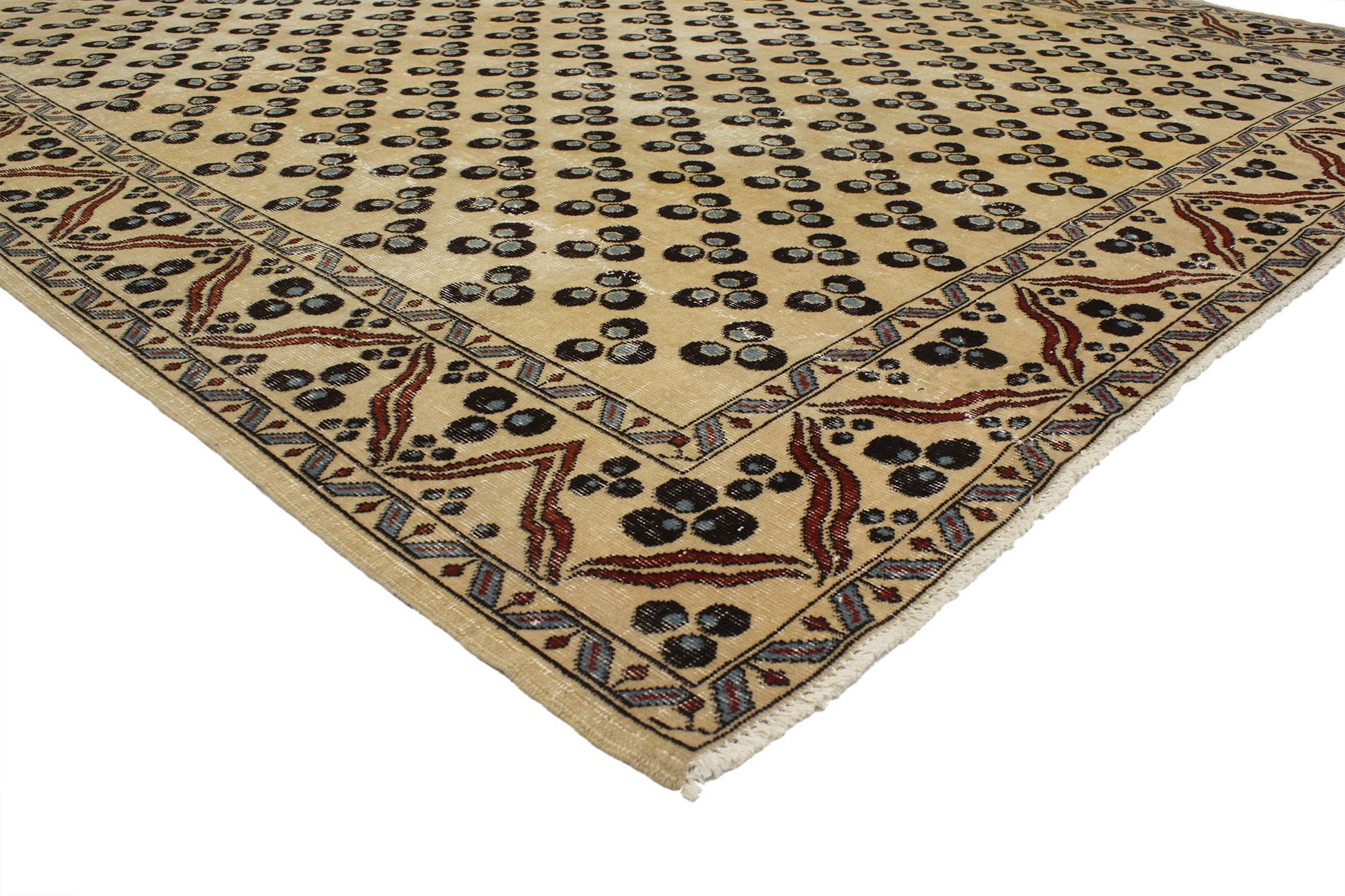 8 x 10 Vintage Turkish Sivas Rug 52136