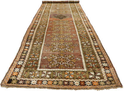 4 x 12 Vintage Turkish Oushak Rug 52142