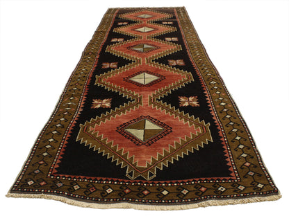 4 x 11 Vintage Oushak Rug 52143
