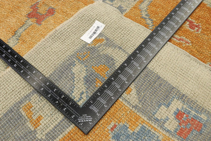 11 x 15 Colorful Turkish Oushak Rug 52154